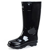 WARRIOR 回力 雨鞋男式高筒防水防滑雨鞋胶鞋户外雨靴套鞋 HXL838 黑色高筒 40码