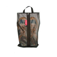 美国 pack all 复合网布鞋袋 防水耐磨便携旅行收纳鞋包 可手提鞋套 鞋子防尘袋整理包 黑色