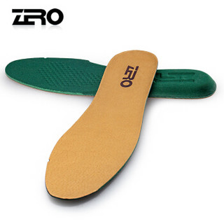 零度（ZERO）透气鞋垫 男式休闲鞋搭配鞋垫 颜色码数随机发 浅棕 44