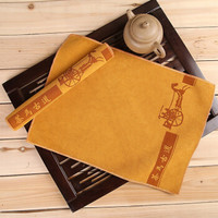 金镶玉 茶具配件 茶巾茶台吸水茶巾抹布功夫茶具茶道配件 茶马古道茶巾