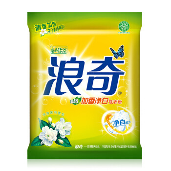 浪奇 洗衣粉 6斤 净白茉莉香 多效清洁去污 特价