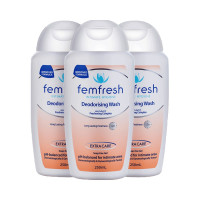femfresh 芳芯 女性护理液 加强版 250ml 3瓶装