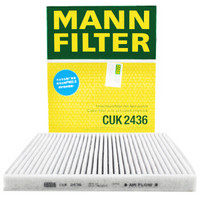 曼牌(MANNFILTER)活性炭空调滤清器/空调滤芯/空调滤PM2.5CUK2436(翼搏1.0  1.0T 1.5L 2.0L/嘉年华1.6)