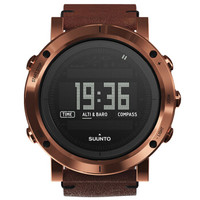 颂拓(SUUNTO) 手表 本源户外运动登山旅行商务佩戴手表古铜牛皮表带SS021213000