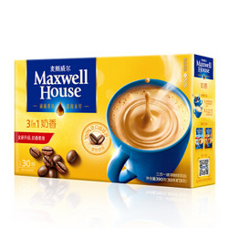 Maxwell House 麦斯威尔 奶香速溶咖啡 390g *2件