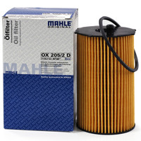 MAHLE 马勒 机油滤芯机滤OX205/2D发现者3/发现者4/揽胜运动版/捷豹XF/XK2.7T
