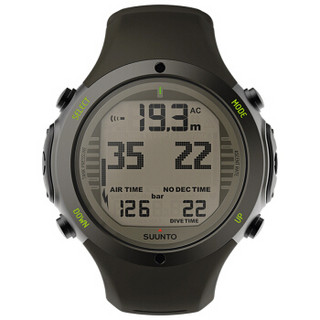 颂拓(SUUNTO)潜水表松拓suunto D6I NOVO STEALTH水肺潜水自由潜水表灰色SS021954000