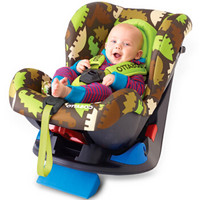 COSATTO英国儿童安全座椅汽车用0-4岁宝宝 双向安装 支持正反向可坐可躺安全带固定 HOOTLE小恐龙