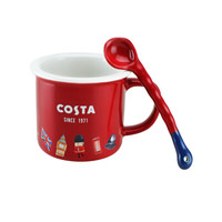 咖世家咖啡 COSTA 咖世家 陶瓷杯 265ml 红色