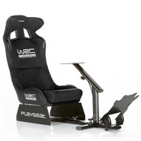 Playseat(霹雳极速)进化WRC版 赛车游戏座椅 兼容PS3、PS4、Xbox（兼容VR设备、罗技G29等方向盘）黑色