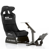 Playseat(霹雳极速)进化GT版 赛车游戏座椅 兼容PS3、PS4、Xbox（兼容VR设备、罗技G29等方向盘）黑色