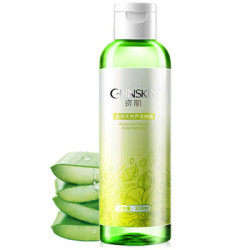 瓷肌(CHNSKIN)天然芦荟纯露200ml(莹润补水 爽肤水护肤品) 新旧包装随机发货