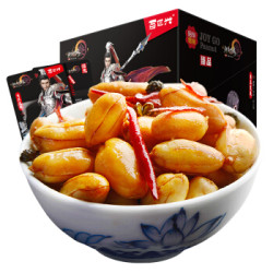 百世兴 剑网3 坚果炒货 酒鬼花生米 麻辣味20g*20袋/盒 *7件