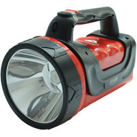 久量（DP） LED大功率探照灯 强光远射充电应急灯户外露营狩猎夜钓手电筒 红色 7057