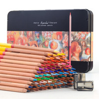 MARCO 马可 3100-100TN 雷诺阿系列 100色彩色铅笔/填色笔/美术设计手绘专用彩铅 铁盒装