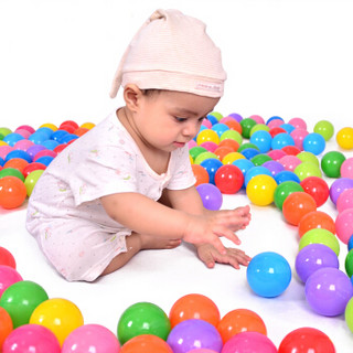澳乐 海洋球儿童游戏屋球池波波球 健身玩具缤纷海洋球 可搭配球池围栏 6.5CM 80装 AL-H265080