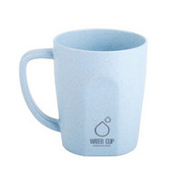 JAJALIN加加林 家用漱口杯情侣牙刷杯刷牙杯子创意简约牙缸杯韩式旅行洗漱杯 蓝色