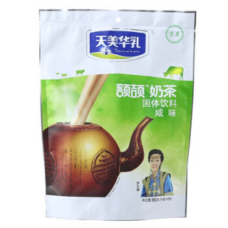 天美华乳 固体饮料 蒙古额颉奶茶粉 牛奶咸味360g