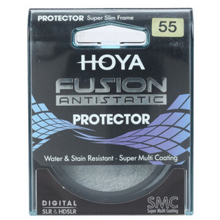 保谷（HOYA） 滤镜 55mm PROTECTOR   FUSION[浮石]系列滤镜保护镜