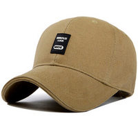 GLO-STORY 棒球帽 男女款休闲鸭舌帽运动太阳帽MMZ724035驼色
