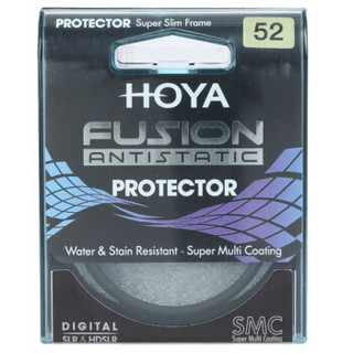 保谷（HOYA） 滤镜 52mm PROTECTOR   FUSION[浮石]系列滤镜保护镜