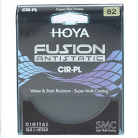 保谷（HOYA）uv镜  CPL偏振镜 滤镜 82mm FUSION[浮石]系列滤镜 偏振镜