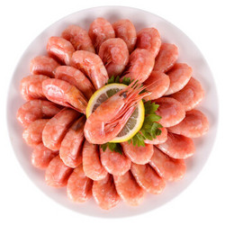 海买 仁豪水产 头籽北极甜虾 净重1.5kg（头籽率80%）（还有腹籽款、三文鱼、北极贝、去冰虾仁等推荐）