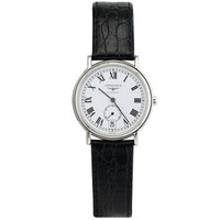 浪琴(LONGINES)瑞士手表 瑰丽系列机械男表L4.804.4.11.2