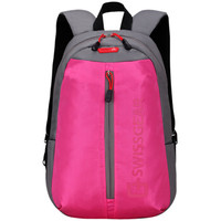 SWISSGEAR双肩包 防水笔记本双肩电脑包14.6英寸 男女学生书包时尚休闲旅行包背包 SA-7319玫红色