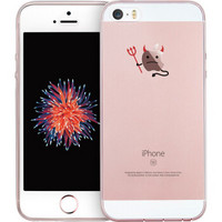 亿色(ESR) iPhone SE/5s手机壳/保护套 苹果5S手机套 硅胶透明防摔软壳 苹什么系列 小恶魔