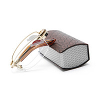 夕阳红 老花镜男防蓝光折叠便携高清舒适时尚超轻女老人眼镜CX5301 300度