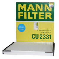 曼牌(MANNFILTER)空调滤清器CU2331(伊兰特悦动1.6 1.8/雅绅特1.4 1.6) 厂家直发