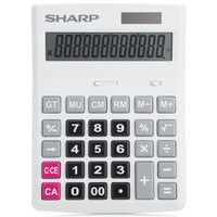 SHARP 夏普 CH-D12 商务计算器 白色