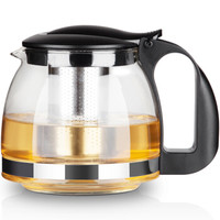 金熊 1250ML耐热玻璃茶壶茶具飘逸壶不锈钢滤网胆茶道壶 JT105
