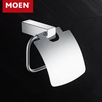 摩恩（MOEN）浴室挂件卫生间挂件擦手纸盒304不锈钢带盖卷纸/纸巾架 厕纸挂架ACC1605