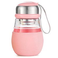 bangda 邦达 DBLA12-C40 耐热玻璃杯 400ml 粉色