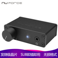 新智（NuForce）μDAC-3 数/模转换器 便携式耳机播放放大器 功放 手机电脑平板放大器 黑色