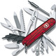 VICTORINOX 水果刀 电脑大师 L（套杆扳手螺丝组件钢锯改锥 39功能）透明亮面1.7775.T