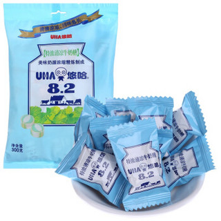 UHA 悠哈 特浓清凉牛奶糖果 300g 袋装