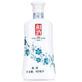 和酒 黄酒 青花瓷 十年陈 特型半干黄酒 15度 400ml