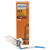 飞利浦（PHILIPS）小太阳超值型石英灯H3-12336PR汽车灯泡大灯近光灯远光灯卤素灯 单支装