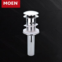 摩恩（MOEN）有溢水孔弹跳式面盆下水器落水器厨房卫浴配件21040