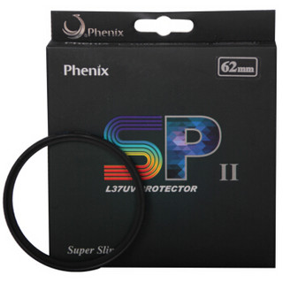 凤凰（Phenix）SPII系列二代 L37 62mm UV 62UV双面12层复合镀膜