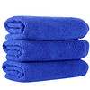 车旅伴(Car Buddy)洗车毛巾 超细纤维 擦车毛巾 三条装70*30cm蓝色 汽车用品HQ-C1282