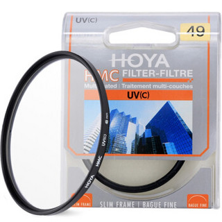 保谷（HOYA）uv镜 滤镜 UV镜  49mm HMC UV（C） 专业多层镀膜超薄滤色镜