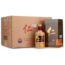 茅台 仁酒 53度 整箱装白酒 500ml*6瓶 口感酱香型