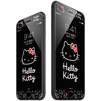 Hello Kitty 苹果6s/6钢化膜 iPhone6s/6碳纤维软边彩膜手机保护贴膜 魅影凯蒂