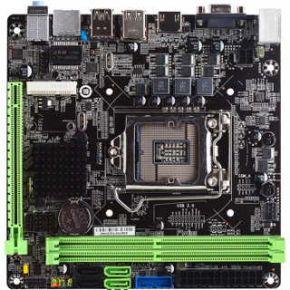 铭瑄（MAXSUN）MS-H81IL 行业版 主板(Intel H81/LGA 1150)