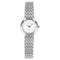 宝时捷（POSCER）手表经典系列钢带薄款石英女表8138L.WWW