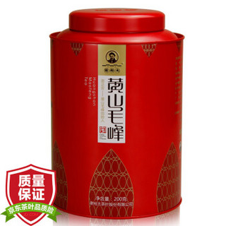 谢裕大 中华老字号 茶叶 绿茶 黄山毛峰 大红罐200g